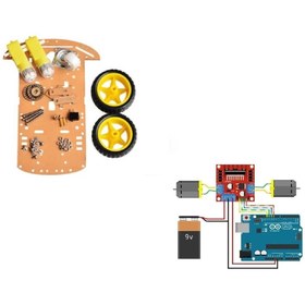 Resim Emes Robotik Mini Çizgi İzleyen Robot Seti (Başlangıç Seviyesi-EMES ROBOTİK ÖRNEK KODLAR) 