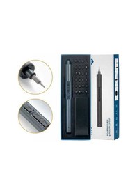 Resim Ganzhoushop Tornavida Seti Şarj Edilebilir Hassas Güçlü Elektrikli 28 1 Qf Tamir Aleti 