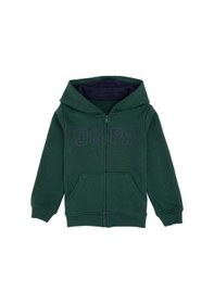 Resim U.s. Polo Assn. Erkek Çocuk Koyu Yeşil Hırka Örme 50313844-vr079 Koyu Yesıl 