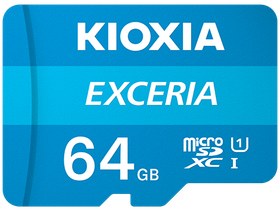 Resim Fla 64GB Exceria Microsd Uhs1 R100 Hafıza Kartı 