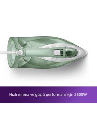 Resim Philips DST7012/70 7000 Serisi Buharlı Ütü Çöl Yeşili Gri 