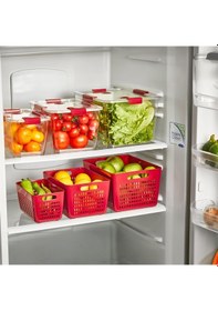 Resim Selka Home Lavin Saklama Kabı 2-4-7 L Bordo 