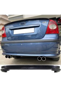 Resim Ford Focus 2 Sedan Arka Ek Plastik Siyah Difüzör 2004 2005 2006 2007 2008 Arka-difizör-bodykit-ek 