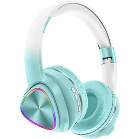 Resim Resveq Karler Bass Tune 650 Bt Rgb Kablosuz Kafaüstü Kulaklık - Yeşil 