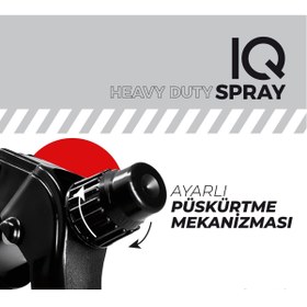 Resim IQ Canyon Başlıklı Ultra Dayanıklı Sprey Şişe 1 Litre 