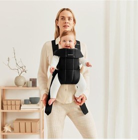Resim Babybjörn Mini Kanguru Cotton Black Renkli 