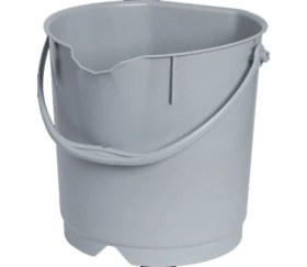 Resim Fbk Gıda Sınıfı Renk Kodlu Kova 9 Lt. - Gri 