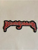 Resim StüdyoÜmitTişört Black Sabbath Logo Patch-peç,arma,kot Yaması 