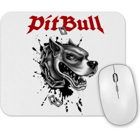 Resim Baskı Dükkanı Pitbull Köpekleri Sevenlerin Pitbul Aşkı Mouse Pad 