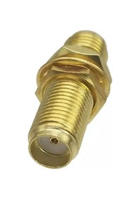 Resim Sma Dişi Dişi Ara Panel Tipi Somunlu Rf Konnektör 