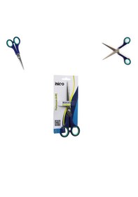 Resim Paslanmaz Çelik Kauçuk Kaplı Ergonomik Sap Orta Boy Makas 6 ½" & 17,5 Cm 1 Adet 