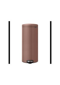 Resim Brabantia Çöp Kutusu 30 Litre Newicon Pedallı Satin Taupe 234040 Diğer 
