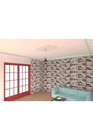 Resim Motifpiyer Lamba Tavan Göbeği-41-Dikdörtgen-56 x 95 cm-2 Adet 