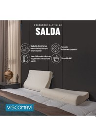 Resim Viscomavi Salda Ergonomik Visco Yastık 