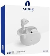 Resim Sunix ENC+4 Mikrofonlu 240 Mah 5.4 Kulak İçi Bluetooth Kulaklık BLT-110 
