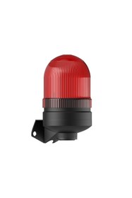 Resim MESAN Ø70 300 SERİ YANIP SÖNEN AMPUL BUZZER DUVAR MONTAJ Kırmızı 24VAC 