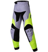 Resim Alpinestars Kid Racer Veil Çocuk Off-road Pantolonu Gri Sarı Siyah 