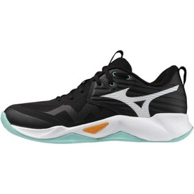 Resim Mizuno Wave Momentum Pro Unisex Voleybol Ayakkabısı Siyah 