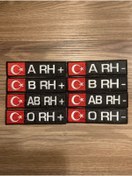 Resim StüdyoÜmitTişört 0 RH (-) Negatif Model-2 Kan Grubu Patch,Peç,Arma,Logo Ve Kot Yaması (cırt Hediyeli) 