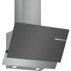Resim Bosch DWK65AD70R Antrasit Cam Eğimli 60 cm Duvar Tipi Davlumbaz Elektronik Kontrol ile Şık Tasarım 