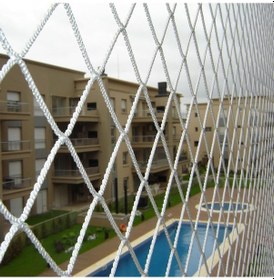 Resim 2,5 Metre 6 Metre Balkon Filesi Çocuk Koruma Filesi 