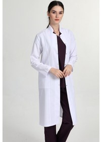 Resim Önlük Tesettür 105 Cm Doktor Hemşire Öğretmen Önlüğü Gmz1401 