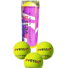 Resim Avessa Antrenman Tenis Topu 3 Lü Sarı Tt-600 