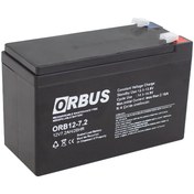 Resim ORBUS ORB12-7.2 12 VOLT - 7.2 AMPER UPSLER İÇİN AKÜ (150 X 65 X 90 MM) 