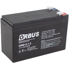 Resim ORBUS ORB12-7.2 12 VOLT - 7.2 AMPER UPSLER İÇİN AKÜ (150 X 65 X 90 MM) 