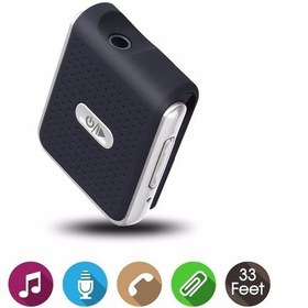 Resim Bluetooth 4.2 Stereo Ses Alıcısı Hands-Free Araç Kiti Yaka Klipsl 
