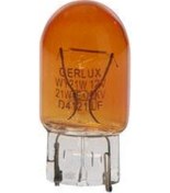 Resim Ampul Pure Light 125 93 Sinyal Dipsiz - Sarı - Tek Flama 21w W3x16d 10 Adet 