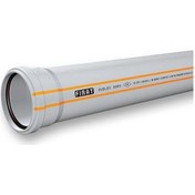 Resim Fırat 70 1000 Pvc Boru 3.2 Mm Dublex Fittigs 