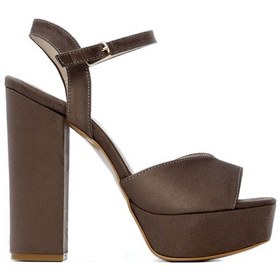 Resim Tamer Tanca Kadın Vegan Bej Abiye Ayakkabı 539 1980 Bn Ayk Y21 Bej Suet 