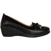 Resim Wanetti 505 Ortopedik 5cm Dolgu Topuk Günlük Bayan Ayakkabı S.Siyah 