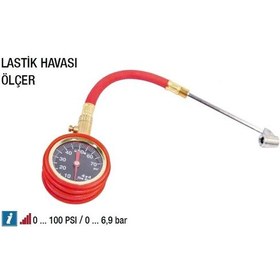 Resim Nt Tools Lastik Havası Basınç Ölçer 