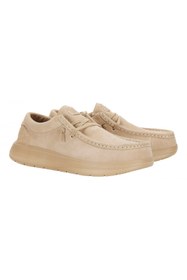 Resim HEY DUDE Erkek Oxford ( Klasik) HD.41975-265 Hey Dude Wally Comf Suede Tan 
