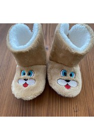 Resim Pomidik Çocuk Panduf Tavşanlı Krem 