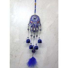 Resim Metal Nazar Boncuğu Çan Model 18 