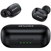 Resim Aweı T13 Pro Ipx6 Su Geçirmez Bluetooth 5.1 Spor Kulaklık, 8mm Hoparlörlü 9 Saat Konuşma Süresi Siyah T13 Pro T13 Pro 