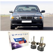 Resim Bmw E38 Led Xenon Kısa Far Ampulü H1 Mono Yeni Seri Beyaz 1994-1998 