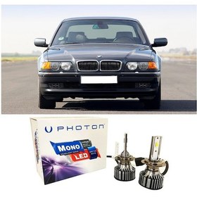 Resim Bmw E38 Led Xenon Kısa Far Ampulü H1 Mono Yeni Seri Beyaz 1994-1998 
