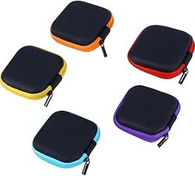 Resim HEALEEP Taşınabilir Eva Kulaklık Saklama Çantası Su Geçirmez Şık Tasarım Usb Kablo Ve Aksesuarlar Için Çözüm Seyahat Ve Günlük Kullanım Için Uygun 