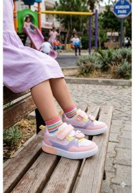 Resim Vicco 346.b26y.109 Borka Pudra Anatomik Rahat Kız Çocuk Ayakkabı Pudra 