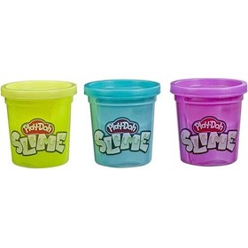 Resim Play-doh Slime 3'lü Hamur E8789-e8809 Lisanslı Ürün 