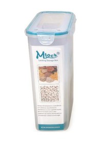 Resim Hava Sızdırmaz Contalı Bakliyat Saklama Kabı 45 L 4 Lü Set Çok Renkli 