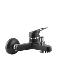 Resim Kustar Mix Aç Kapa Çift Girişli Banyo Duş Bataryası Siyah 