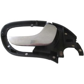 Resim Seat Toledo- 99/05 Arka Kapı İç Açma Kolu Sağ Siyah Elceği Nikelajlı Euro Body 