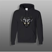Resim Armored Dragon Logolu Siyah Sweatshirt Modeli 