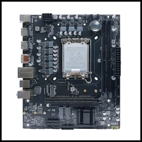 Resim arktek Alpha Force, Ak-h610m Eg Vs, 2xddr4, M.2, 2x Hdmı, Dp, 12-13.14.nesil, Lga1700 Soket, Anakart 
