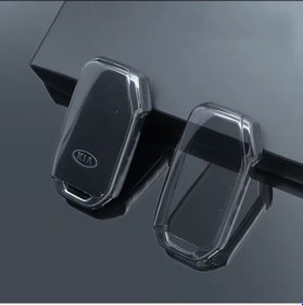 Resim Kia Sorento Smart Şeffaf-füme Anahtar Kılıfı Aksesuar 